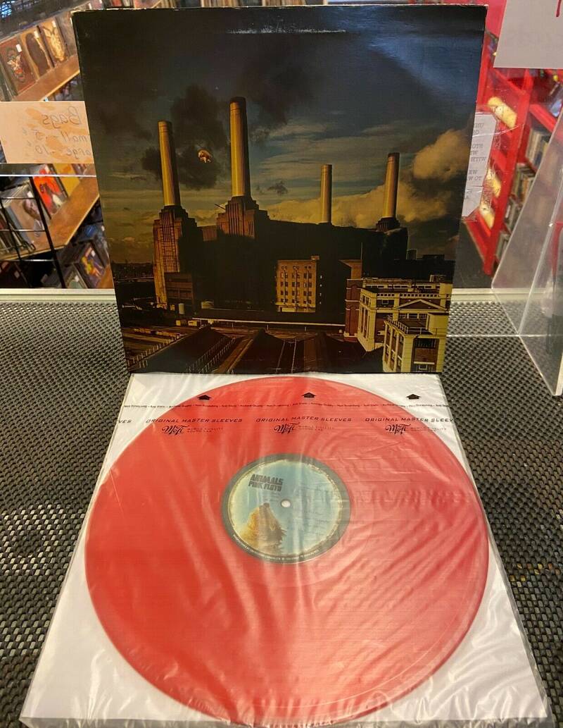 Pink Floyd – Animals RARE OG CANADIAN 1977 RED VINYL 1/1 COPY IN THE WORLD