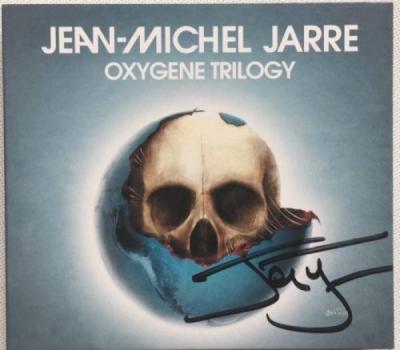 JEAN MICHEL JARRE//CD DISPLAY//LIMITED EDITION//COA//OXYGENE