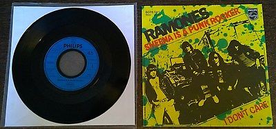 the ramones sheena is a punk rocker german 7" sex pistols clash damned