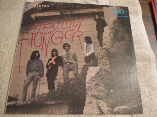 Hunger Strictly From Hunger rare garage psych LP on Public 