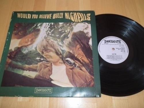 Billy Nicholls - Would you Believe - Ultra Rare original 1968 UK Psych LP       