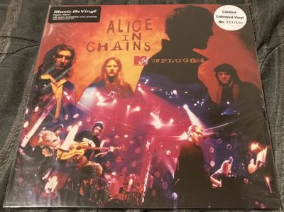 Alice in Chains MTV Unplugged (Vinyl,2xLP, MOVLP Rare Limited Colored Vinyl Red