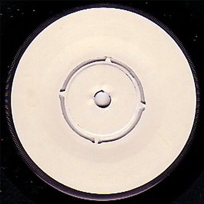 DAMNED - HISTORY OF THE WORLD - UK 7" WHITE LABEL - TEST PRESSING PROMO 45