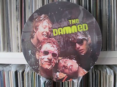 THE DAMNED - NEW ROSE MEGA RARE 12" PICTURE DISC PROMO THE BLACK ALBUM LP PUNK 