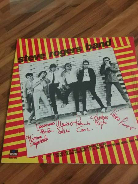 Vasco Rossi - Steve Rogers Band - Neve Nera - Remix da 12 " MEGA RAROOOOO