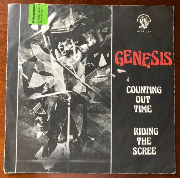 GENESIS Counting Out Time / Riding The Scree 7' Norway 7'single 