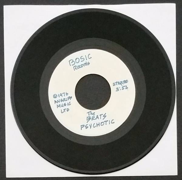 Berlin Brats â€Žâ€“ Psychotic / Tropically Hot 1976 *US* 7" Single *RARE HARDCORE*