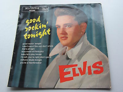 ELVIS PRESLEY  ORIGINAL  1963 FRENCH 10" LP GOOD ROCKIN TONIGHT