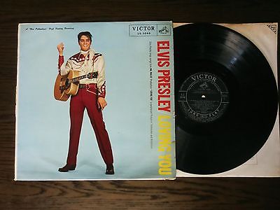 Elvis Presley 1958 Japan Only LP LOVING YOU / Jailhouse Rock LS -5048  Japanese 