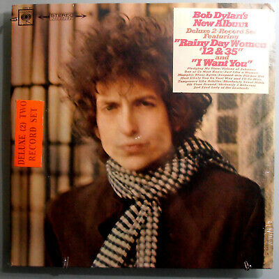 BOB DYLAN~BLONDE ON BLONDE~INSANELY RARE ORIG '66 SEALED COLUMBIA LP w/STICKERS