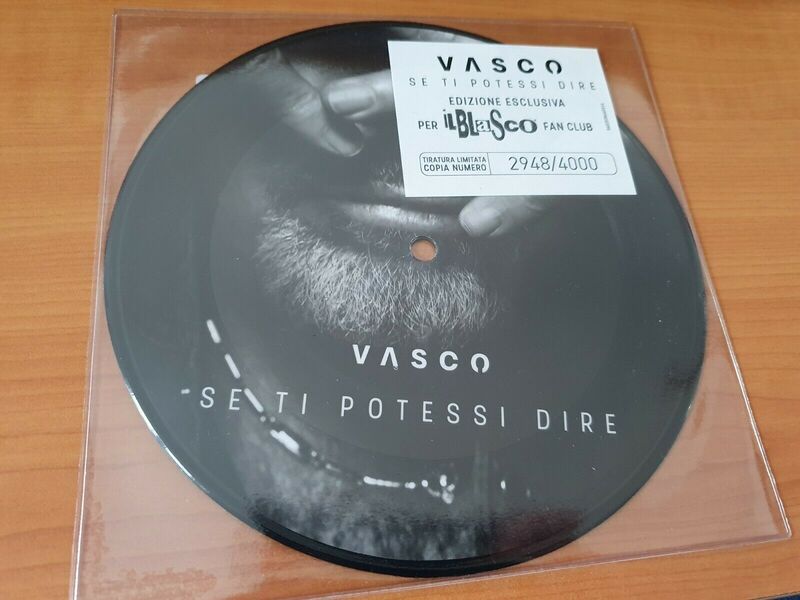 VASCO ROSSI  Vinile Picture PROMO Se ti potessi dire - NUMERATO