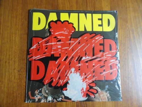 THE DAMNED Damned Damned Damned ORIG. SEALED STIFF UK LP W/ HOT RODS PHOTO 1977