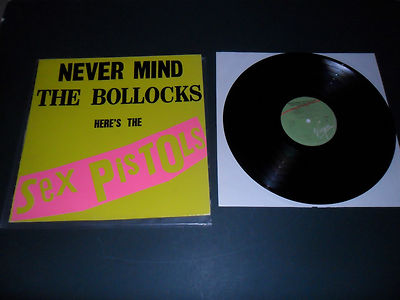 Sex Pistols Never mind the Bollocks Finland pressing 1977 Damned Clash Punk