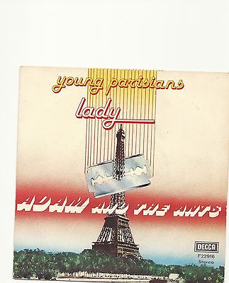 Adam & the Ants Young Ultra rare Italian Diff PS 45 1978 Sex Pistols Damned Punk