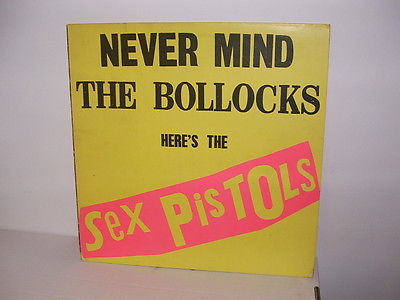 Sex Pistols rare Never Mind the Bollocks LP SPOT001 V2086 A3/B1 - Clash Damned