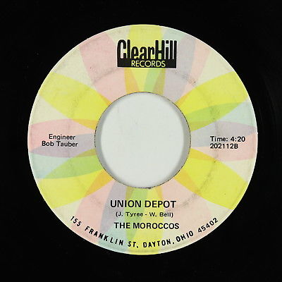 Funk Psych 45 - Moroccos - Union Depot - Clear Hill - VG+ mp3 - rare!