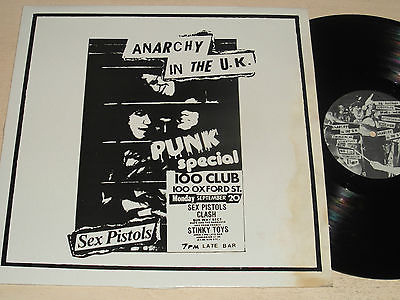 SEX PISTOLS V.RARE LIVE LP 100 CLUB PUNK FESTIVAL 20-9-76 CLASH DAMNED