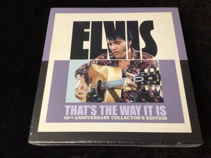 ELVIS PRESLEY 8CD 2 BOOK FTD THAT   S THE WAY IT IS SEALED 50th ANNIV EDITION MINT