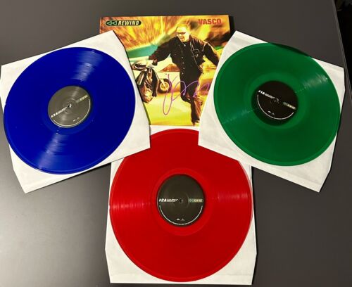 Vasco Rossi Lp Rewind Autografato Copia 451 Vinili Colorati Il Blasco