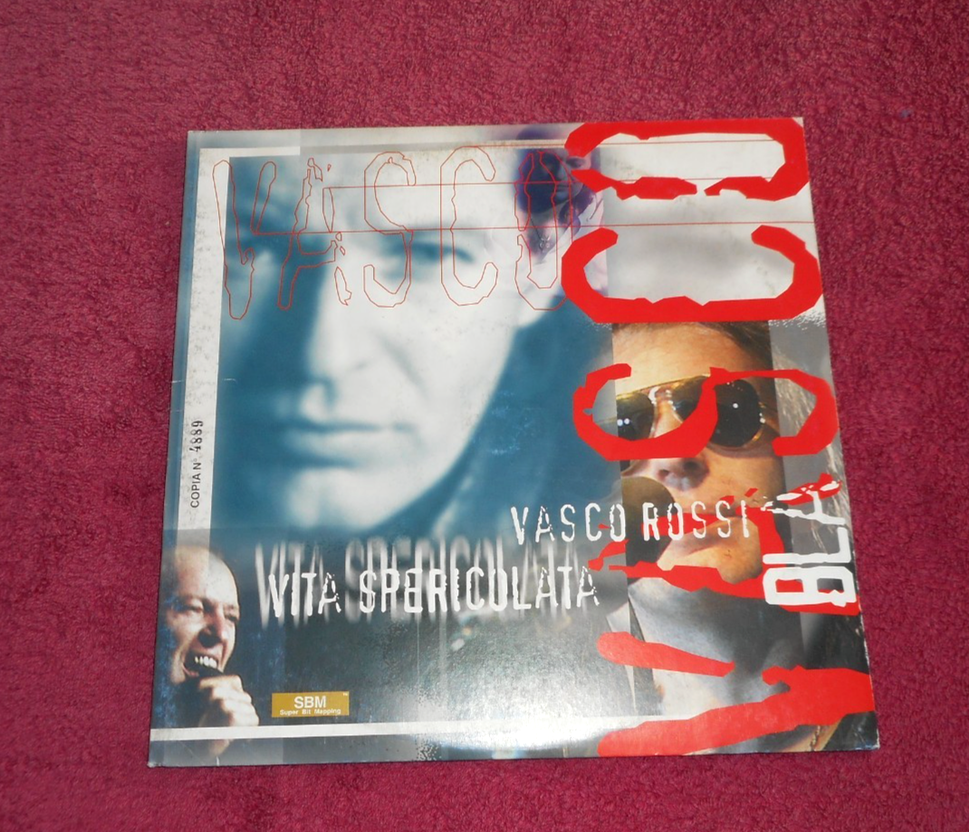 VASCO ROSSI- 2 LP-VITA SPERICOLATA-