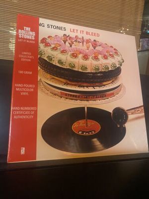 ROLLING STONES Let It Bleed LP record store day multicolored