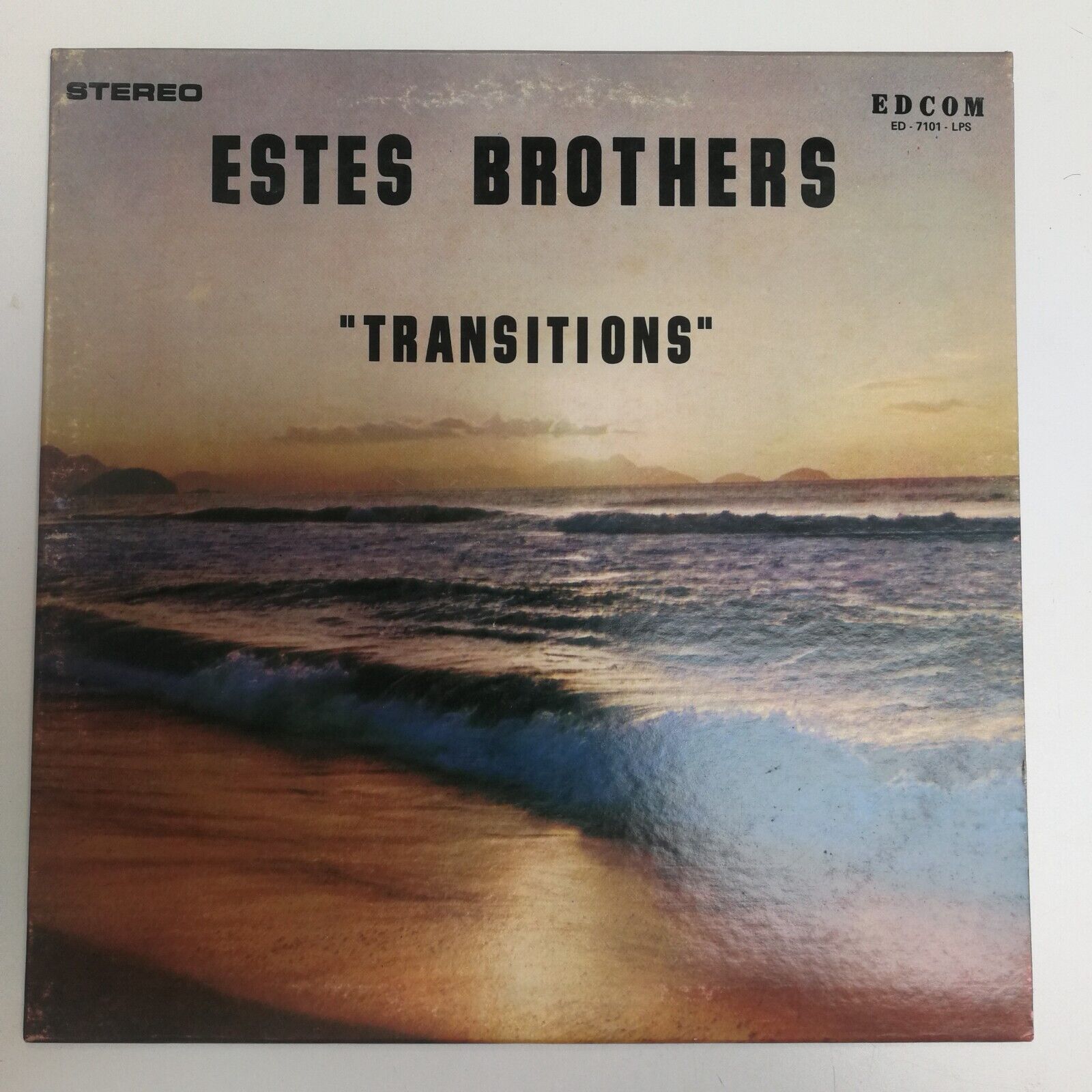 Estes Brothers  Transitions  original 1971 LP OHIO GARAGE PRIVATE PSYCH ROCK