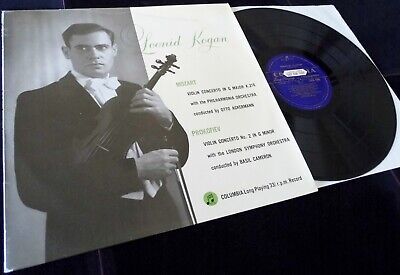 Mozart   Prokofiev  Violin Concertos   Leonid Kogan   Columbia 33CX 1395 ED1  