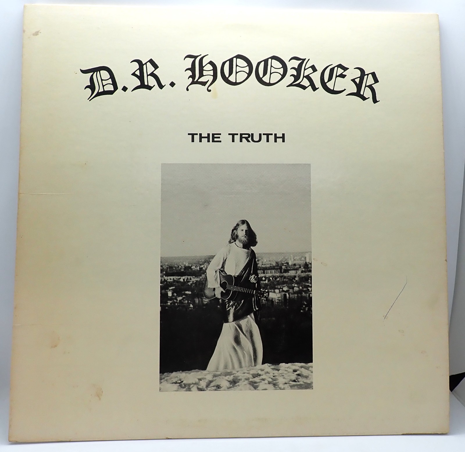 D.R. HOOKER ,The Truth...1ST PRESS  XPL-1029,  SIGNED, HOLY GRAIL  Folk psych LP
