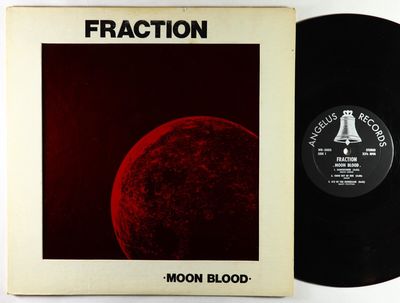 Fraction - Moon Blood LP - Angelus - Rare Xian Hard Rock Psych OG Press