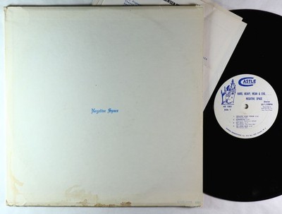 Negative Space - Hard, Heavy, Mean   Evil... LP - Castle Rare Psych w/Press Pack