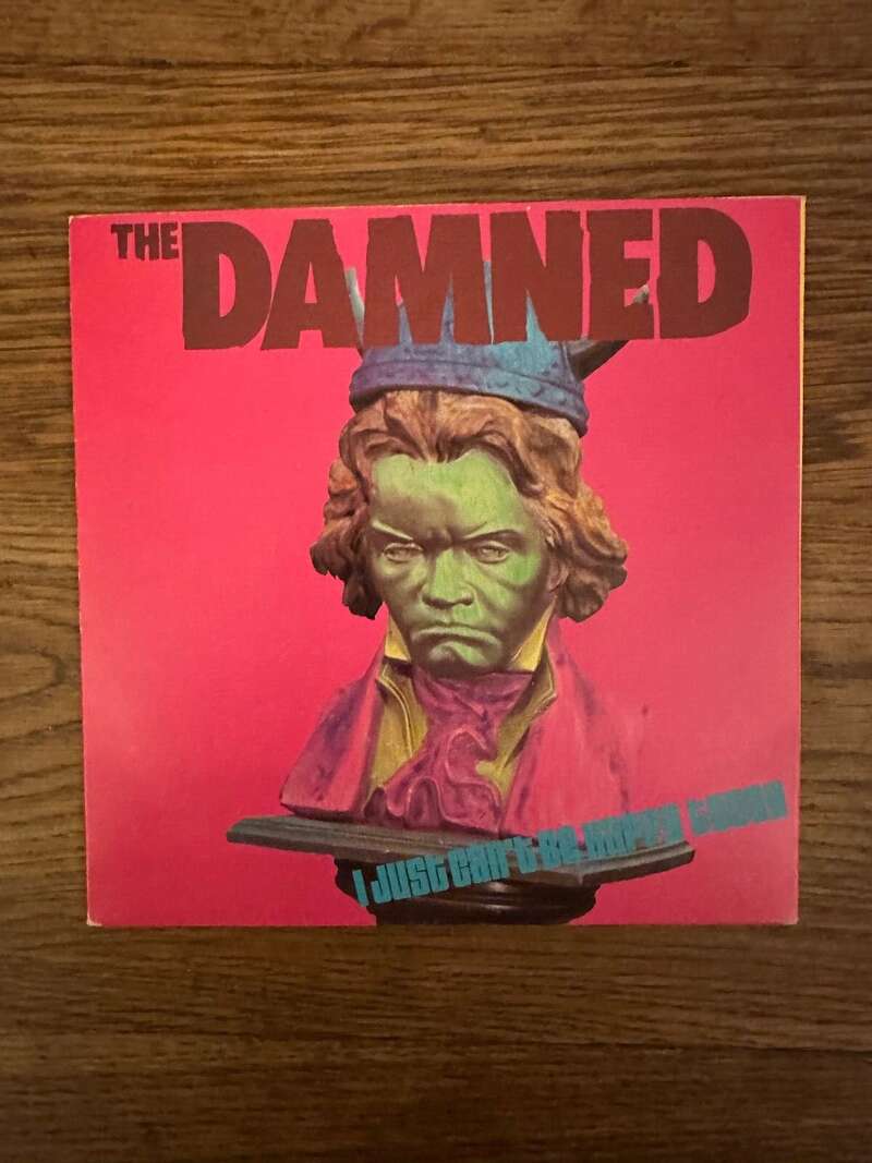 Punk New Wave The Damned Just Cant Be Happy Today Chiswick DJ DEMO 120 DJ 1