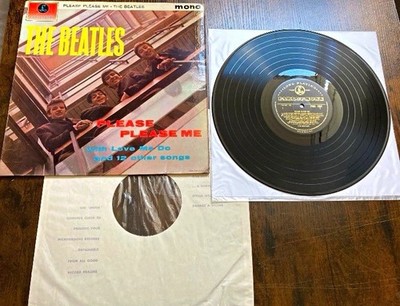 The Beatles Please Please Me LP 1963 Gold Label Mono UK 1.1st NM Archive Copy 
